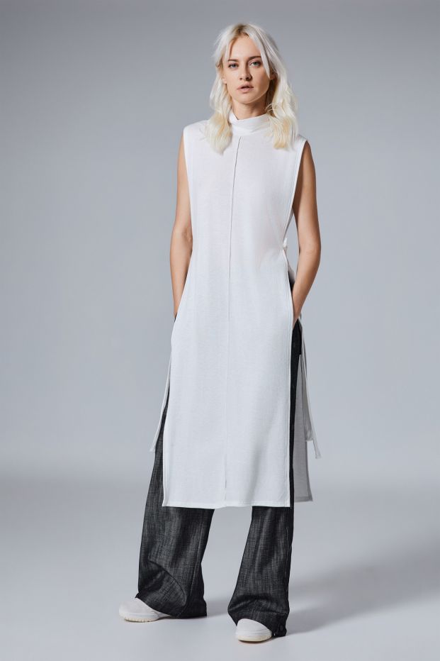 Flair Turtleneck Dress